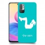אימון ספורט - אישה כיסוי מגן קשיח בעיצוב אישי עם השם שלך ל Xiaomi Redmi Note 10 5G יחידה אחת סקרין מובייל