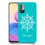 הגה - קפטן - ים כיסוי מגן קשיח בעיצוב אישי עם השם שלך ל Xiaomi Redmi Note 10 5G יחידה אחת סקרין מובייל