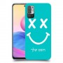 סמיילי כיסוי מגן קשיח בעיצוב אישי עם השם שלך ל Xiaomi Redmi Note 10 5G יחידה אחת סקרין מובייל