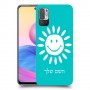 שמש כיסוי מגן קשיח בעיצוב אישי עם השם שלך ל Xiaomi Redmi Note 10 5G יחידה אחת סקרין מובייל
