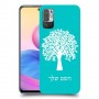 עץ כיסוי מגן קשיח בעיצוב אישי עם השם שלך ל Xiaomi Redmi Note 10 5G יחידה אחת סקרין מובייל