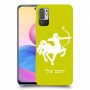קשת כיסוי מגן קשיח בעיצוב אישי עם השם שלך ל Xiaomi Redmi Note 10 5G יחידה אחת סקרין מובייל