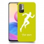 רץ כיסוי מגן קשיח בעיצוב אישי עם השם שלך ל Xiaomi Redmi Note 10 5G יחידה אחת סקרין מובייל