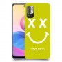 סמיילי כיסוי מגן קשיח בעיצוב אישי עם השם שלך ל Xiaomi Redmi Note 10 5G יחידה אחת סקרין מובייל