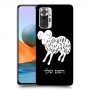 טלה כיסוי מגן קשיח בעיצוב אישי עם השם שלך ל Xiaomi Redmi Note 10 Pro יחידה אחת סקרין מובייל