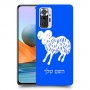 טלה כיסוי מגן קשיח בעיצוב אישי עם השם שלך ל Xiaomi Redmi Note 10 Pro יחידה אחת סקרין מובייל