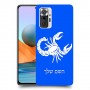 עקרב כיסוי מגן קשיח בעיצוב אישי עם השם שלך ל Xiaomi Redmi Note 10 Pro יחידה אחת סקרין מובייל