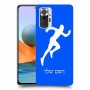 רץ כיסוי מגן קשיח בעיצוב אישי עם השם שלך ל Xiaomi Redmi Note 10 Pro יחידה אחת סקרין מובייל