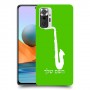 סקספון כיסוי מגן קשיח בעיצוב אישי עם השם שלך ל Xiaomi Redmi Note 10 Pro יחידה אחת סקרין מובייל