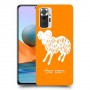 טלה כיסוי מגן קשיח בעיצוב אישי עם השם שלך ל Xiaomi Redmi Note 10 Pro יחידה אחת סקרין מובייל