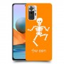 שלד כיסוי מגן קשיח בעיצוב אישי עם השם שלך ל Xiaomi Redmi Note 10 Pro יחידה אחת סקרין מובייל
