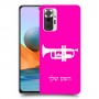 חצוצרה כיסוי מגן קשיח בעיצוב אישי עם השם שלך ל Xiaomi Redmi Note 10 Pro יחידה אחת סקרין מובייל