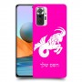 גדי כיסוי מגן קשיח בעיצוב אישי עם השם שלך ל Xiaomi Redmi Note 10 Pro יחידה אחת סקרין מובייל