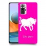 שור כיסוי מגן קשיח בעיצוב אישי עם השם שלך ל Xiaomi Redmi Note 10 Pro יחידה אחת סקרין מובייל