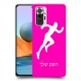 רץ כיסוי מגן קשיח בעיצוב אישי עם השם שלך ל Xiaomi Redmi Note 10 Pro יחידה אחת סקרין מובייל