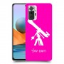 טלסקופ כיסוי מגן קשיח בעיצוב אישי עם השם שלך ל Xiaomi Redmi Note 10 Pro יחידה אחת סקרין מובייל