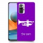 חצוצרה כיסוי מגן קשיח בעיצוב אישי עם השם שלך ל Xiaomi Redmi Note 10 Pro יחידה אחת סקרין מובייל