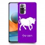 שור כיסוי מגן קשיח בעיצוב אישי עם השם שלך ל Xiaomi Redmi Note 10 Pro יחידה אחת סקרין מובייל