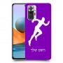 רץ כיסוי מגן קשיח בעיצוב אישי עם השם שלך ל Xiaomi Redmi Note 10 Pro יחידה אחת סקרין מובייל