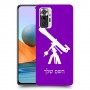 טלסקופ כיסוי מגן קשיח בעיצוב אישי עם השם שלך ל Xiaomi Redmi Note 10 Pro יחידה אחת סקרין מובייל