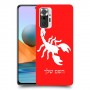 עקרב כיסוי מגן קשיח בעיצוב אישי עם השם שלך ל Xiaomi Redmi Note 10 Pro יחידה אחת סקרין מובייל