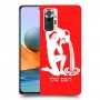 דלי כיסוי מגן קשיח בעיצוב אישי עם השם שלך ל Xiaomi Redmi Note 10 Pro יחידה אחת סקרין מובייל