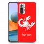 עקרב כיסוי מגן קשיח בעיצוב אישי עם השם שלך ל Xiaomi Redmi Note 10 Pro יחידה אחת סקרין מובייל