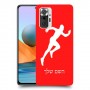 רץ כיסוי מגן קשיח בעיצוב אישי עם השם שלך ל Xiaomi Redmi Note 10 Pro יחידה אחת סקרין מובייל