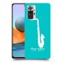 סקספון כיסוי מגן קשיח בעיצוב אישי עם השם שלך ל Xiaomi Redmi Note 10 Pro יחידה אחת סקרין מובייל