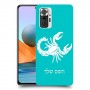 עקרב כיסוי מגן קשיח בעיצוב אישי עם השם שלך ל Xiaomi Redmi Note 10 Pro יחידה אחת סקרין מובייל