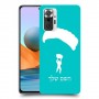 צניחה חופשית כיסוי מגן קשיח בעיצוב אישי עם השם שלך ל Xiaomi Redmi Note 10 Pro יחידה אחת סקרין מובייל
