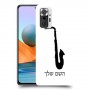 סקספון כיסוי מגן קשיח בעיצוב אישי עם השם שלך ל Xiaomi Redmi Note 10 Pro יחידה אחת סקרין מובייל