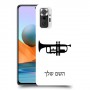 חצוצרה כיסוי מגן קשיח בעיצוב אישי עם השם שלך ל Xiaomi Redmi Note 10 Pro יחידה אחת סקרין מובייל