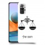 מאזניים כיסוי מגן קשיח בעיצוב אישי עם השם שלך ל Xiaomi Redmi Note 10 Pro יחידה אחת סקרין מובייל
