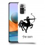 קשת כיסוי מגן קשיח בעיצוב אישי עם השם שלך ל Xiaomi Redmi Note 10 Pro יחידה אחת סקרין מובייל