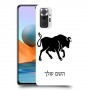 שור כיסוי מגן קשיח בעיצוב אישי עם השם שלך ל Xiaomi Redmi Note 10 Pro יחידה אחת סקרין מובייל