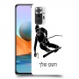 סקִי כיסוי מגן קשיח בעיצוב אישי עם השם שלך ל Xiaomi Redmi Note 10 Pro יחידה אחת סקרין מובייל