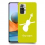 כינור כיסוי מגן קשיח בעיצוב אישי עם השם שלך ל Xiaomi Redmi Note 10 Pro יחידה אחת סקרין מובייל