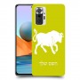שור כיסוי מגן קשיח בעיצוב אישי עם השם שלך ל Xiaomi Redmi Note 10 Pro יחידה אחת סקרין מובייל