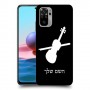 כינור כיסוי מגן קשיח בעיצוב אישי עם השם שלך ל Xiaomi Redmi Note 10 יחידה אחת סקרין מובייל