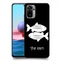 דגים כיסוי מגן קשיח בעיצוב אישי עם השם שלך ל Xiaomi Redmi Note 10 יחידה אחת סקרין מובייל