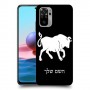 שור כיסוי מגן קשיח בעיצוב אישי עם השם שלך ל Xiaomi Redmi Note 10 יחידה אחת סקרין מובייל