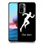 רץ כיסוי מגן קשיח בעיצוב אישי עם השם שלך ל Xiaomi Redmi Note 10 יחידה אחת סקרין מובייל