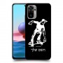 ילד סקייטבורד כיסוי מגן קשיח בעיצוב אישי עם השם שלך ל Xiaomi Redmi Note 10 יחידה אחת סקרין מובייל