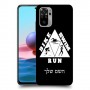טריאתלון כיסוי מגן קשיח בעיצוב אישי עם השם שלך ל Xiaomi Redmi Note 10 יחידה אחת סקרין מובייל