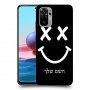סמיילי כיסוי מגן קשיח בעיצוב אישי עם השם שלך ל Xiaomi Redmi Note 10 יחידה אחת סקרין מובייל