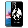 עולם כיסוי מגן קשיח בעיצוב אישי עם השם שלך ל Xiaomi Redmi Note 10 יחידה אחת סקרין מובייל