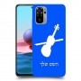 כינור כיסוי מגן קשיח בעיצוב אישי עם השם שלך ל Xiaomi Redmi Note 10 יחידה אחת סקרין מובייל