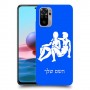 תאומים כיסוי מגן קשיח בעיצוב אישי עם השם שלך ל Xiaomi Redmi Note 10 יחידה אחת סקרין מובייל