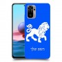 אריה כיסוי מגן קשיח בעיצוב אישי עם השם שלך ל Xiaomi Redmi Note 10 יחידה אחת סקרין מובייל